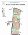 Bản đồ quy hoạch tổng mặt bằng sử dụng đất, tỷ lệ 1/500